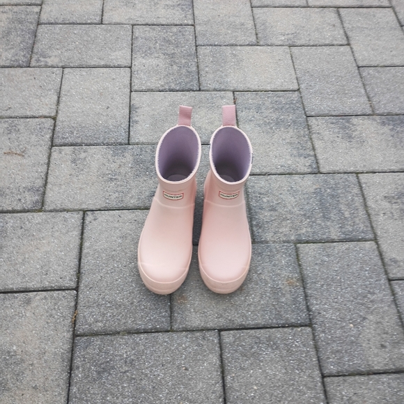 Hunter Other - Hunter Pink Matte Rain & Snow Boots